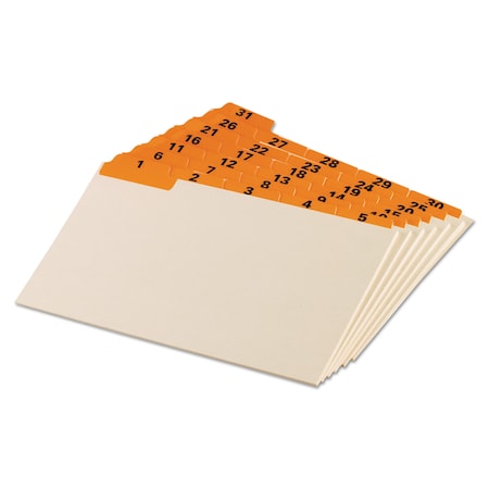 Oxford LaminatedTabIndexCardGuide, PK31 05832